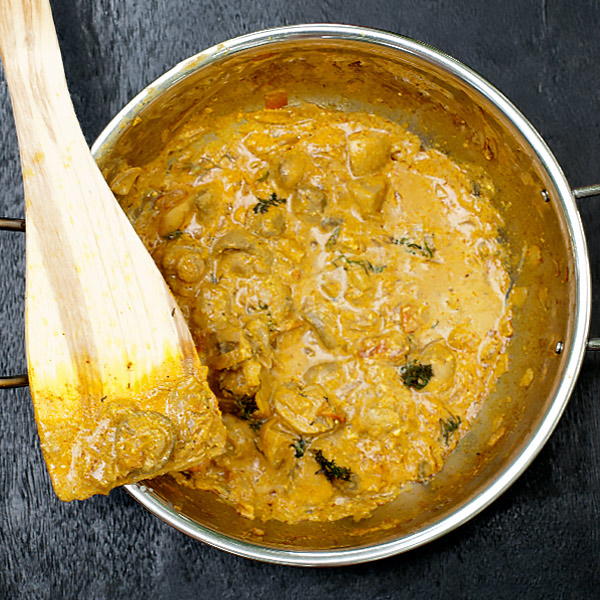 Mushroom Masala Curry Mushroom Masala Curry