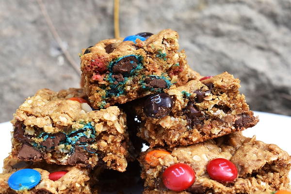 Monster Cookie Bars Monster Cookie Bars