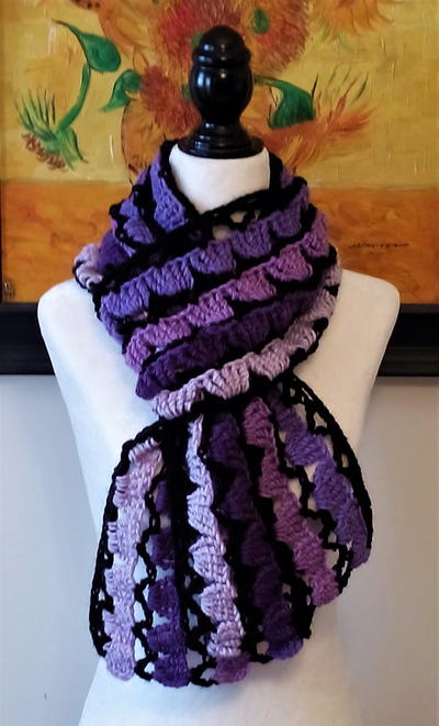 Luscious Lilacs Scarf Luscious Lilacs Scarf