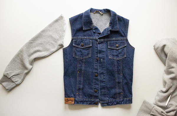 Denim Vest Refashion Denim Vest Refashion