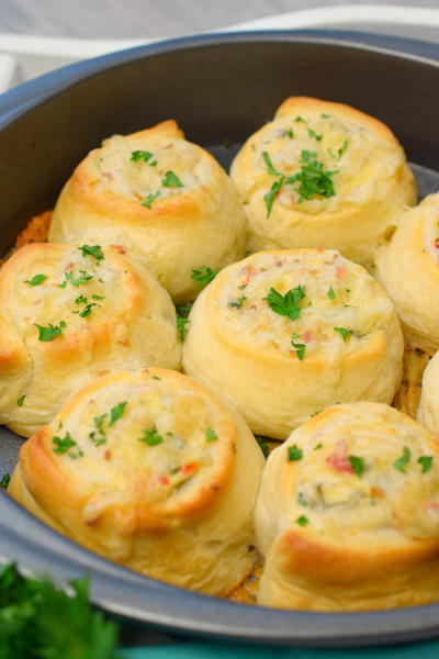 Savory Cheesy Pinwheels