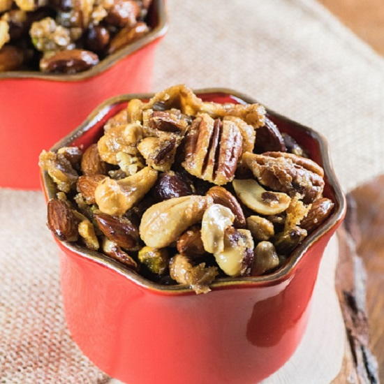 Hickory Smoked Mixed Nuts Hickory Smoked Mixed Nuts