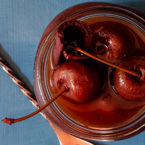 Spiced Pickled Cherries Spiced Pickled Cherries