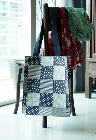 Patchwork Tote Bag Patchwork Tote Bag