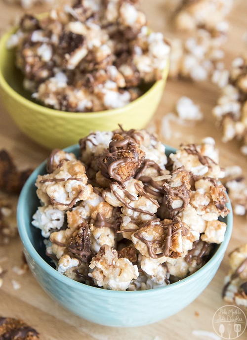 Copycat Samoa Popcorn Copycat Samoa Popcorn