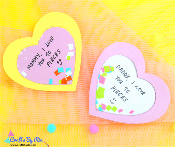 I Love You to Pieces Card Craft I Love You to Pieces Card Craft