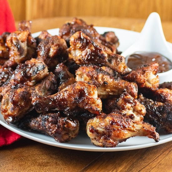 Grilled BBQ Chicken Drumettes Grilled BBQ Chicken Drumettes