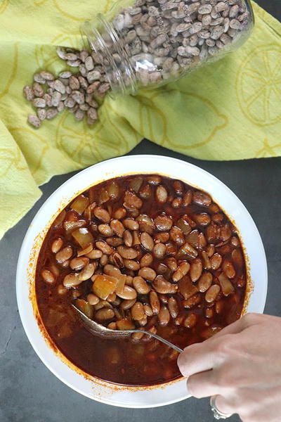 Smoky Instant Pot Pinto Beans Smoky Instant Pot Pinto Beans