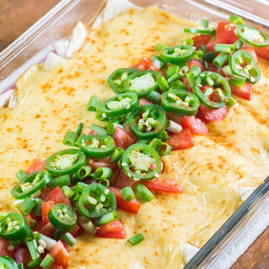 Cheesy Ground Turkey Enchiladas Cheesy Ground Turkey Enchiladas