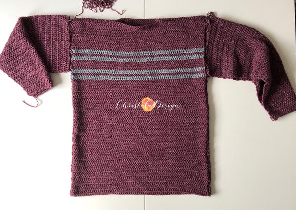 Mens Simple Striped Sweater Men's Simple Striped Sweater