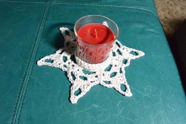 Snowflake Candleholder Centerpiece Snowflake Candleholder Centerpiece