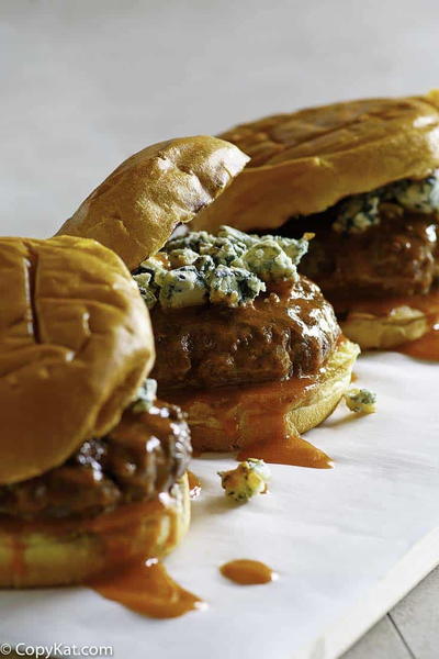 Copycat Smashburger Buffalo Blue Cheese Burger Copycat Smashburger Buffalo Blue Cheese Burger
