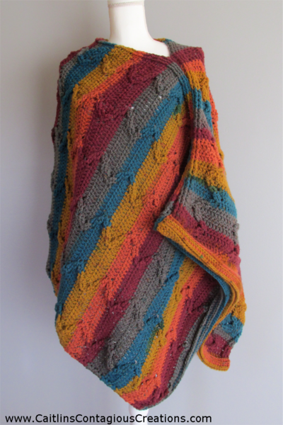 Zig Zag Crochet Poncho