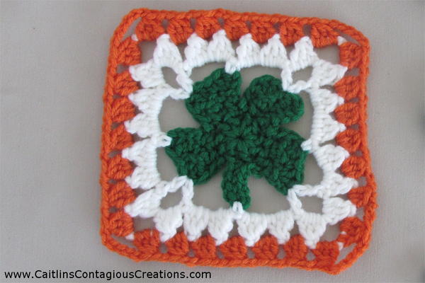 Shamrock Granny Square Shamrock Granny Square