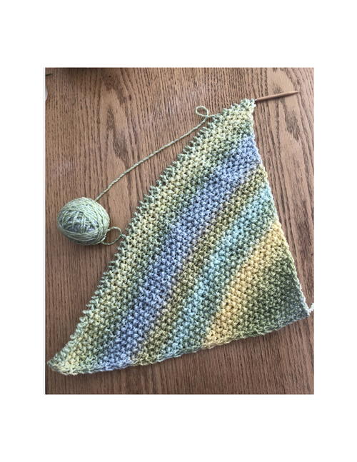 Sunny Meadow Corner-To-Corner Baby Blanket