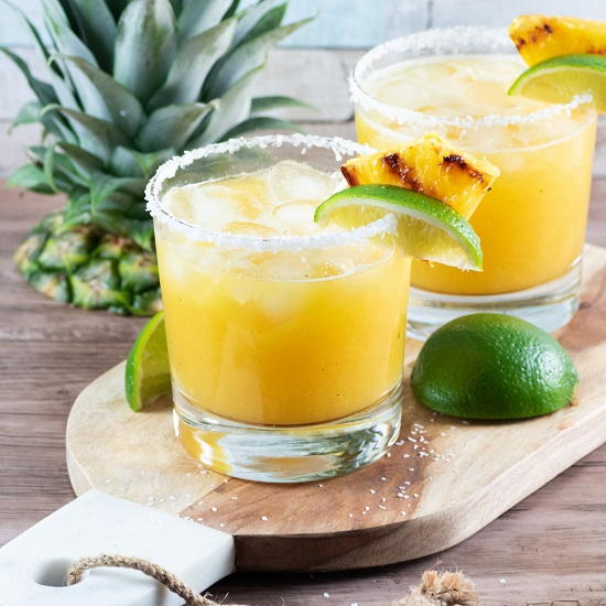 Grilled Pineapple Margarita Grilled Pineapple Margarita