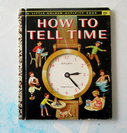 Little Golden Book Clock Little Golden Book Clock