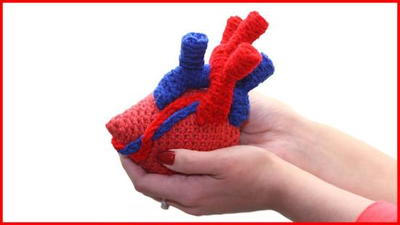 Crochet Anatomical Heart Pattern
