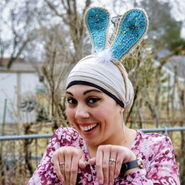 Short Crochet Bunny Ears Hat Pattern