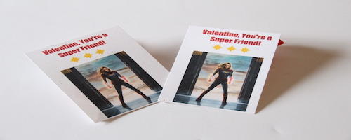 Captain Marvel Valentines Cards Captain Marvel Valentine's Cards