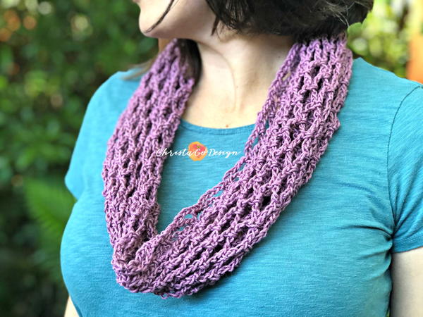 Archwork Cotton Crochet Cowl Archwork Cotton Crochet Cowl