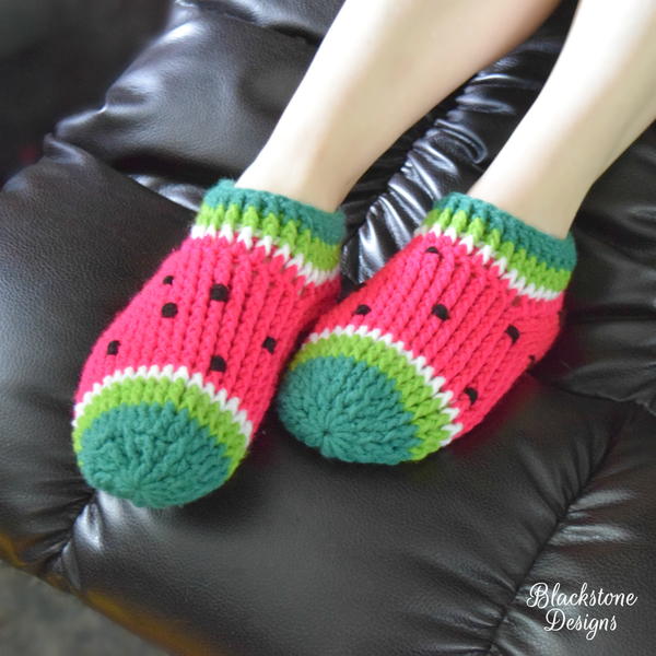 Watermelon Chunky Slippers for Adults Watermelon Chunky Slippers for Adults