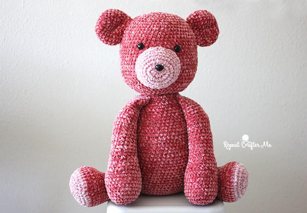 Red Velvet Crochet Teddy Bear Pattern Red Velvet Crochet Teddy Bear Pattern