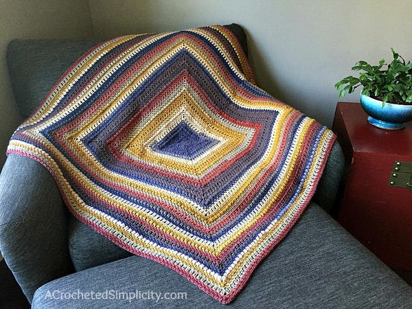 Centaur Mandala Afghan Centaur Mandala Afghan