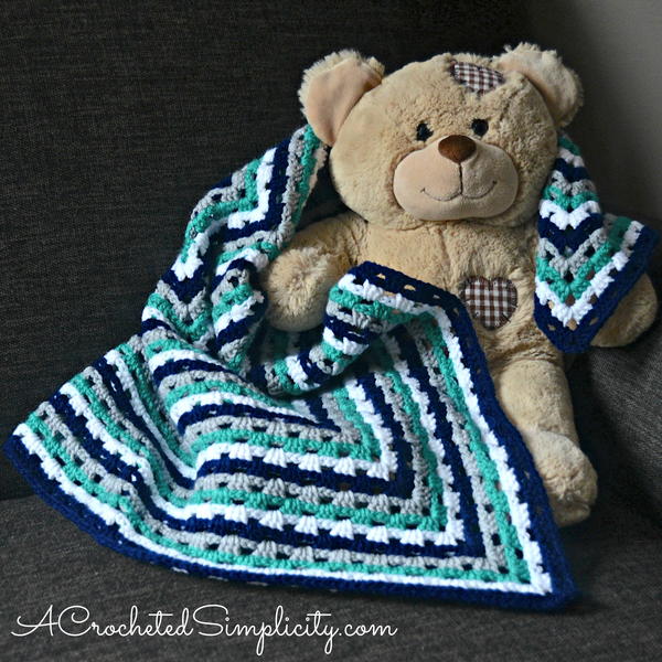 Get In Line Granny Afghan Get In Line Granny Afghan