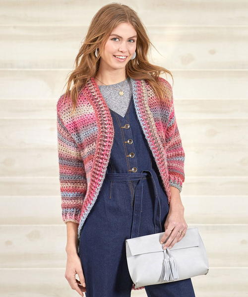 Season-Spanning Crochet Shrug Pattern Season-Spanning Crochet Shrug Pattern