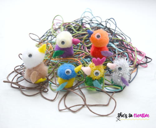 Adorable Pom Pom Birds Adorable Pom Pom Birds