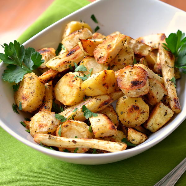 Roasted Parsnips Roasted Parsnips