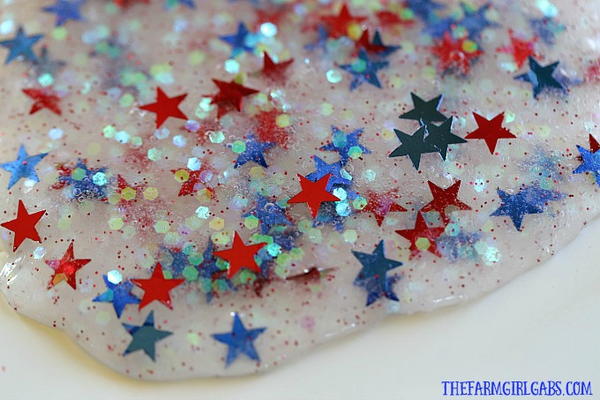 Patriotic Party Slime Favors Patriotic Party Slime Favors