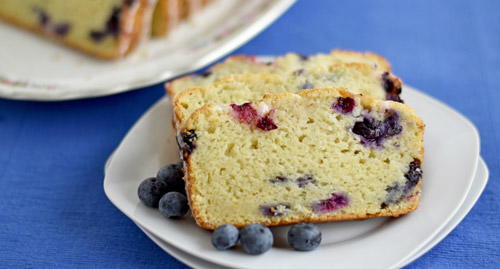 Lemon Blueberry Bread with Lemon Glaze Lemon Blueberry Bread with Lemon Glaze