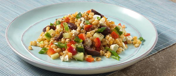 Mediterranean Barley Salad Mediterranean Barley Salad