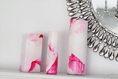 Easy DIY Marbled Vases Easy DIY Marbled Vases