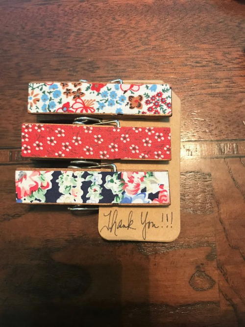 DIY Chip Clip Wedding Favors DIY Chip Clip Wedding Favors