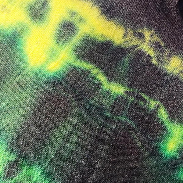 Example 2 of Yellow Cotton Jersey - Tie-Dyed (version 1)