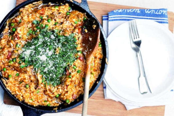 Chicken and Chorizo Risotto Chicken and Chorizo Risotto