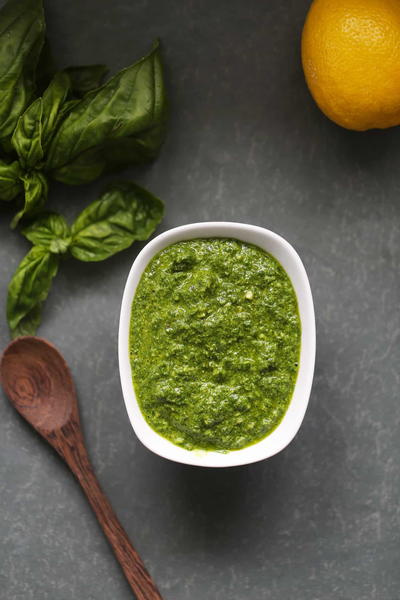 Nut-Free Vegan Basil Pesto Nut-Free Vegan Basil Pesto