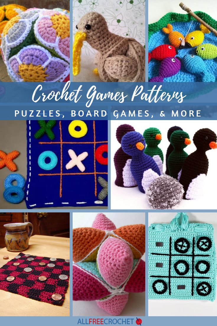 14 Crochet Games Patterns Allfreecrochet Com