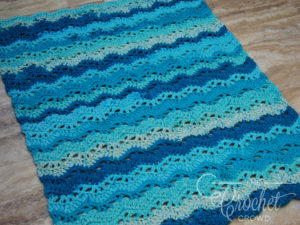 Water Waves Easy Crochet Baby Blanket Water Waves Easy Crochet Baby Blanket