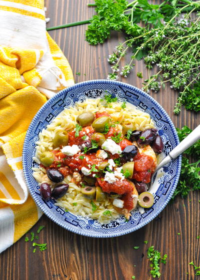 Dump and Bake Mediterranean Chicken Dump and Bake Mediterranean Chicken