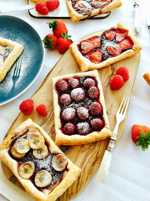 Homemade Tutti-Fruity Jam and Fresh Fruit Tartlets Homemade Tutti-Fruity Jam and Fresh Fruit Tartlets