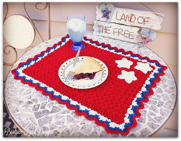 Patriotic Summertime Placemat Patriotic Summertime Placemat