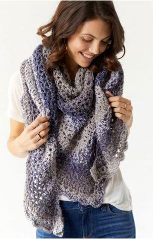 Oversized Crochet Scarf Wrap Oversized Crochet Scarf Wrap