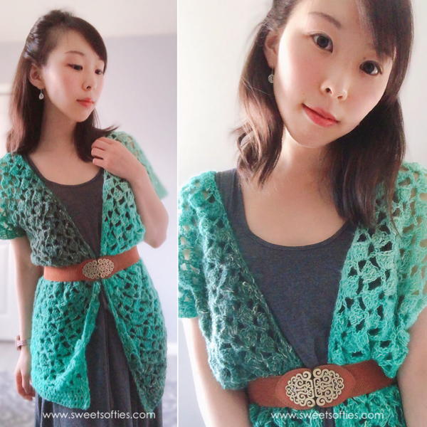 Celtic Vibes Summer Short Sleeve Cardigan Celtic Vibes Summer Short Sleeve Cardigan