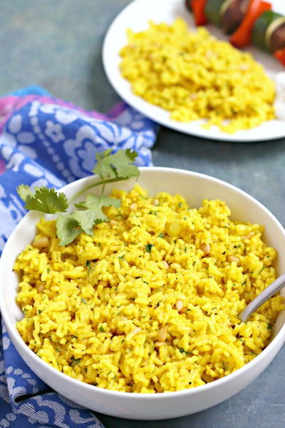 Mediterranean Yellow Rice Mediterranean Yellow Rice