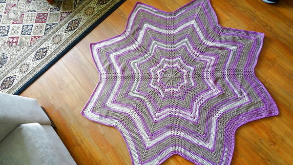 8 point Star Afghan 8 point Star Afghan