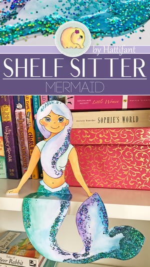 Shelf Sitter Mermaid Sparkle Shelf Sitter | Mermaid Sparkle